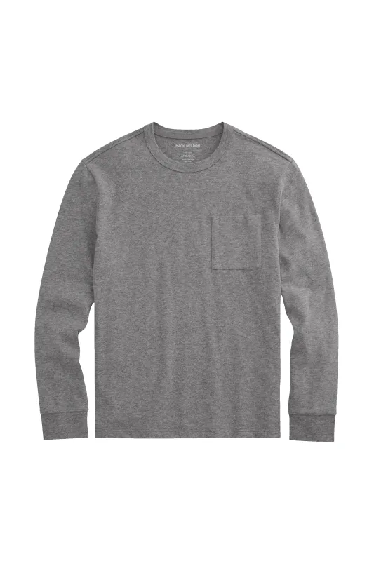 Heavyweight Slub Long Sleeve T-Shirt sold by Mack Weldon