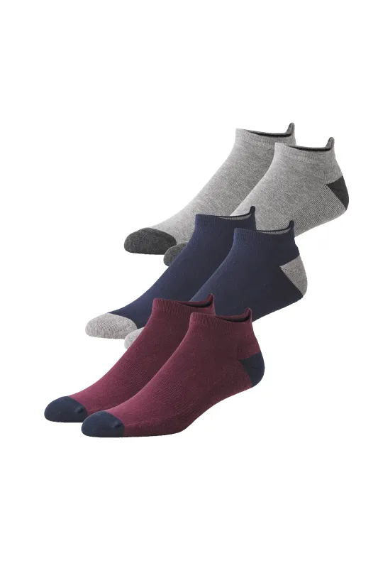 3-Pack Everyday Ankle Sock Winter Trio sold by Mack Weldon