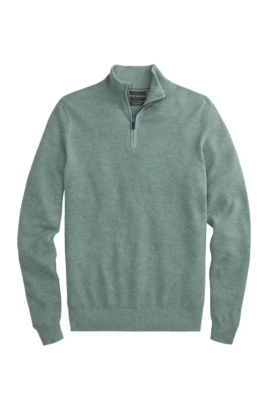 Tech Linen Quarter-Zip made by Mack Weldon