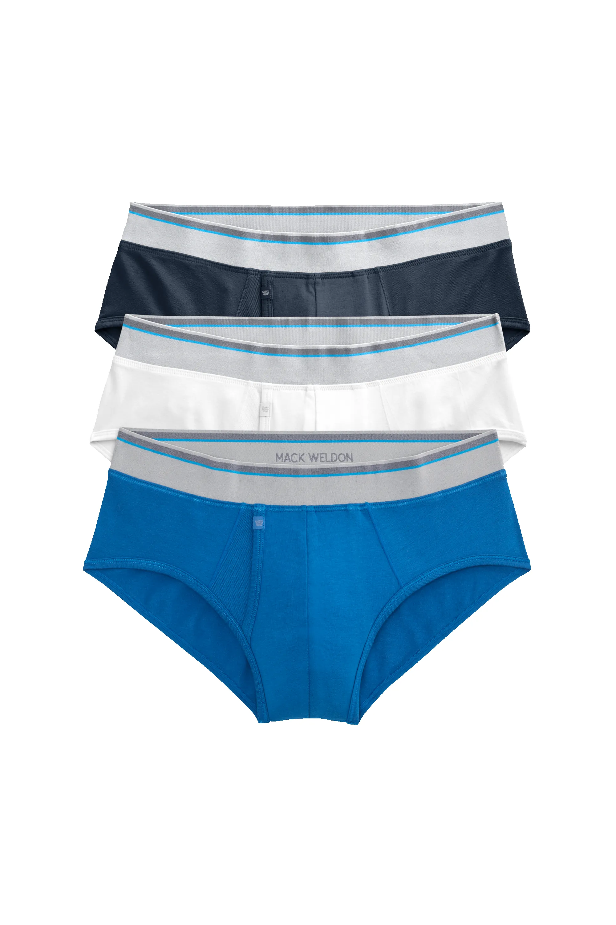 3-Pack 18-Hour Jersey Briefs Cloud Cover sold by Mack Weldon