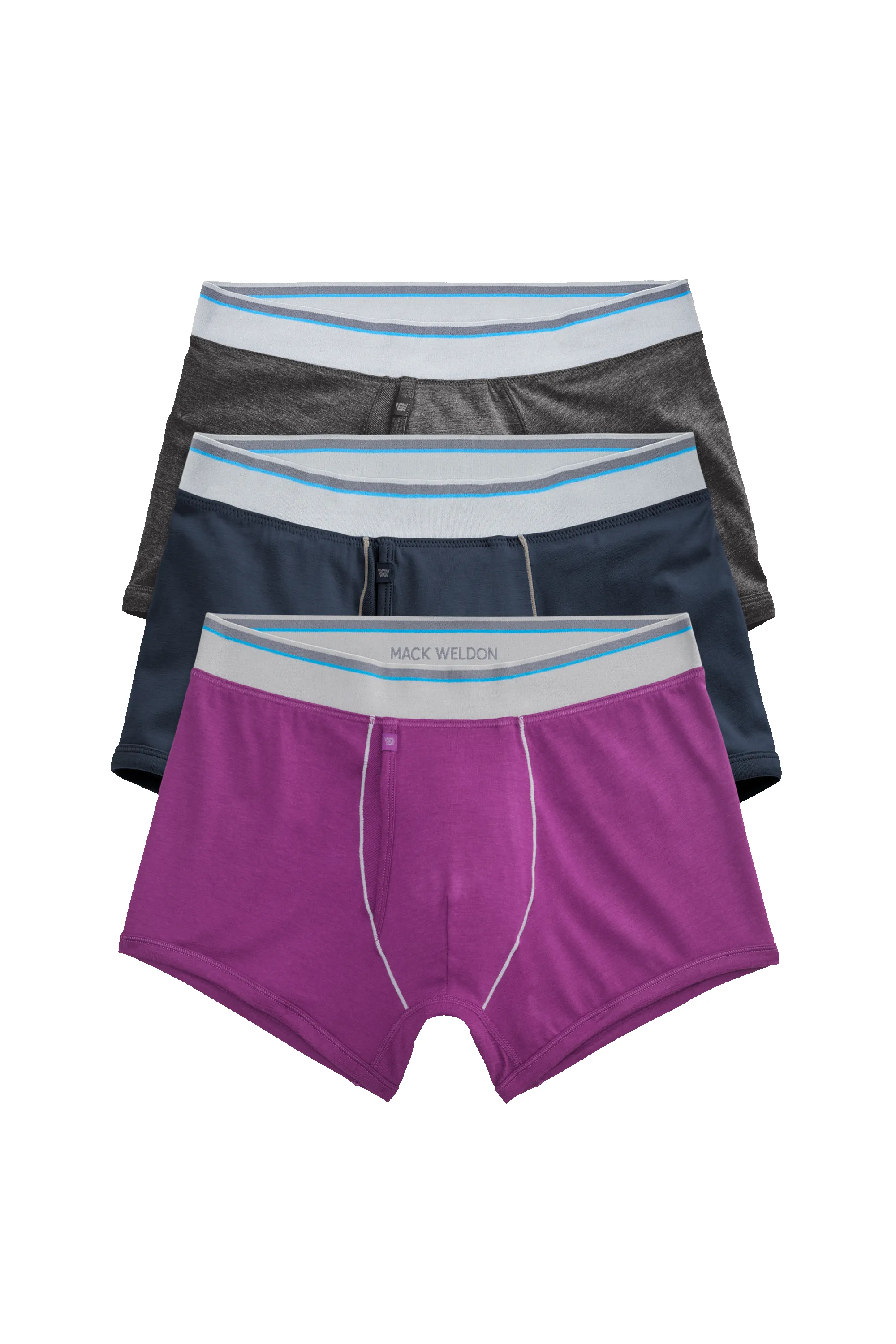 3-Pack 18-Hour Jersey Trunks Night Garden sold by Mack Weldon