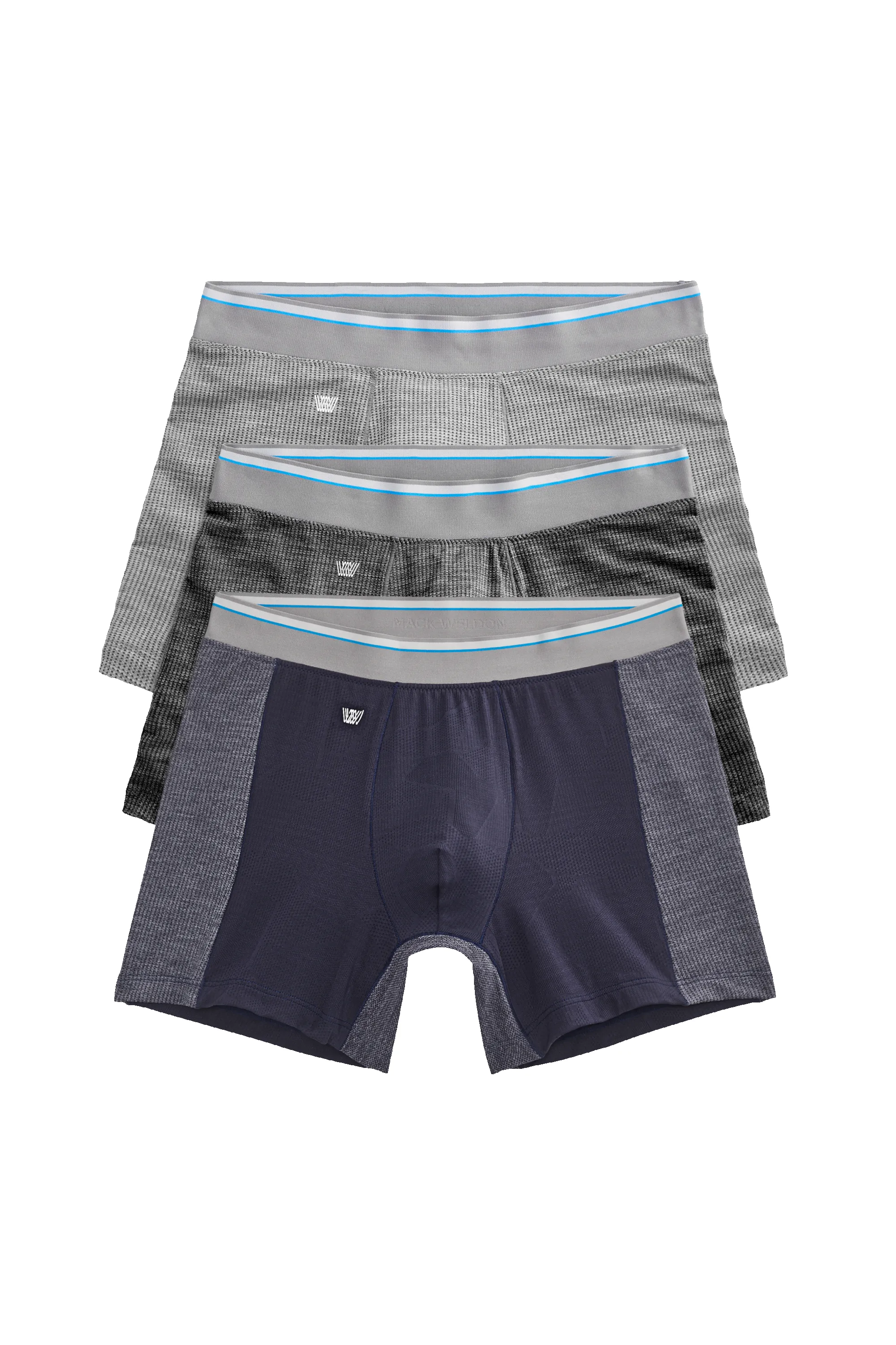 3-Pack AIRKNITˣ Boxer Briefs Hybrid & Heather sold by Mack Weldon