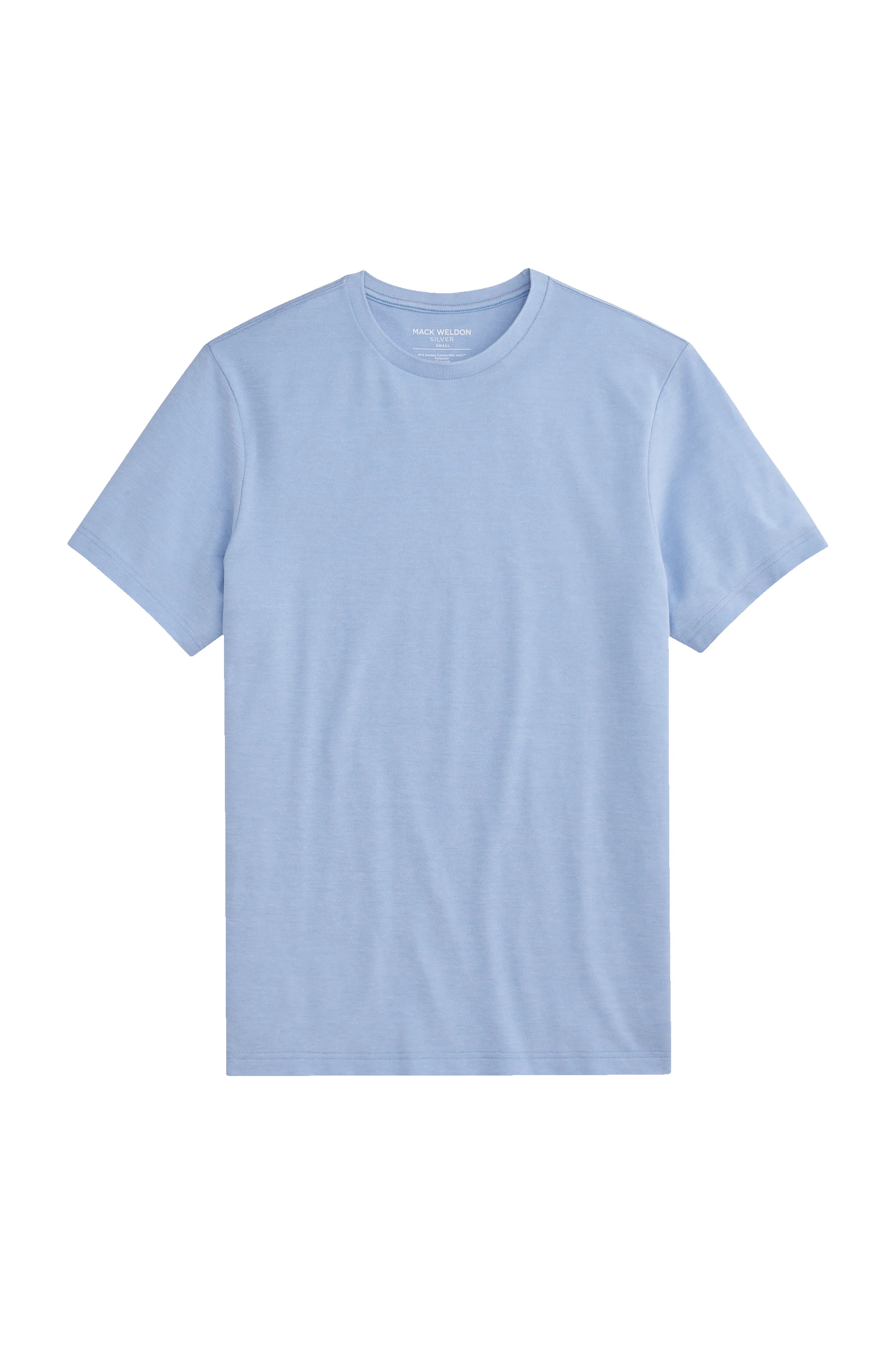 SILVER Pique T-Shirt sold by Mack Weldon