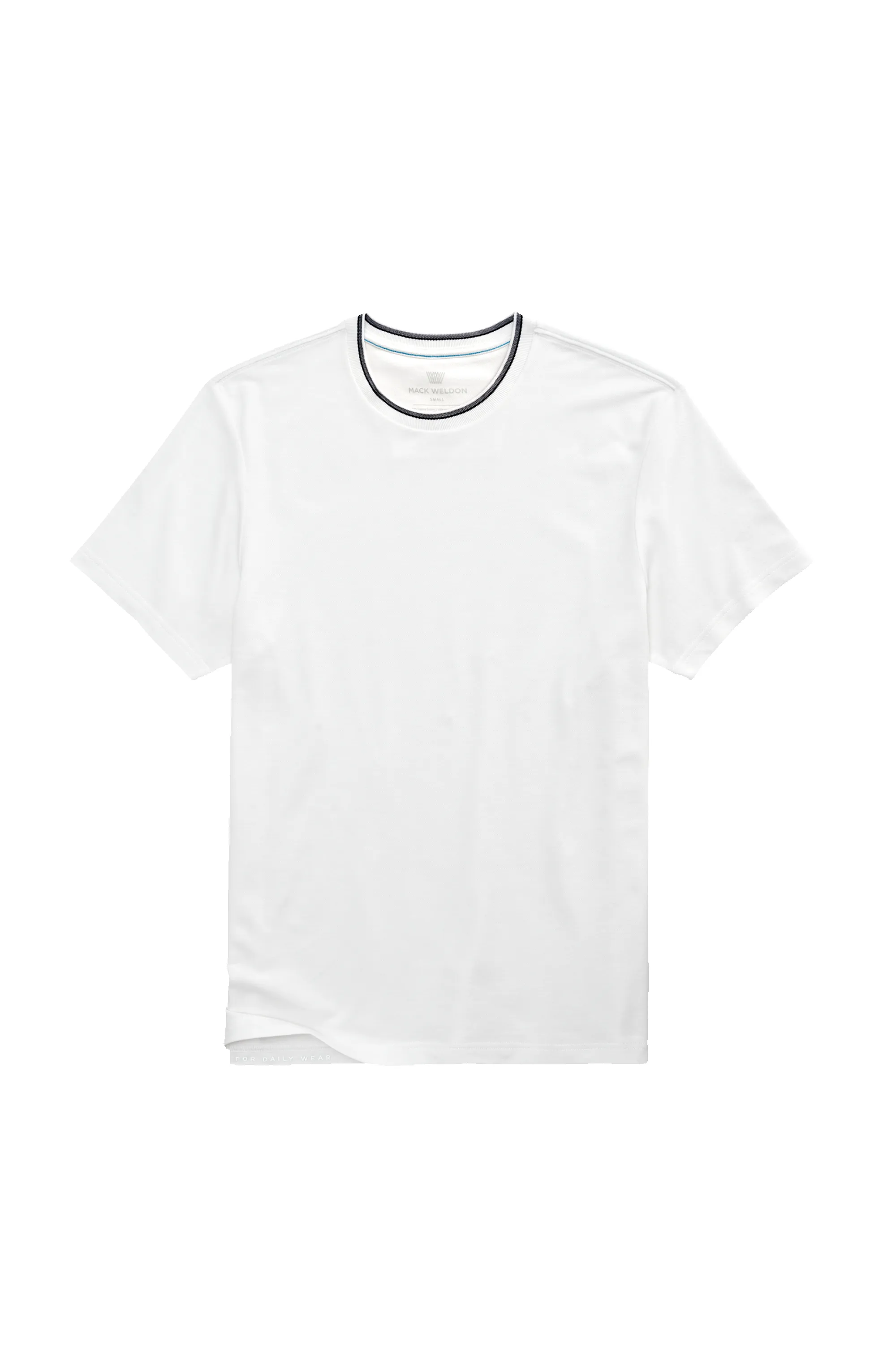 SILVER Pique T-Shirt sold by Mack Weldon product image thumbnail 4