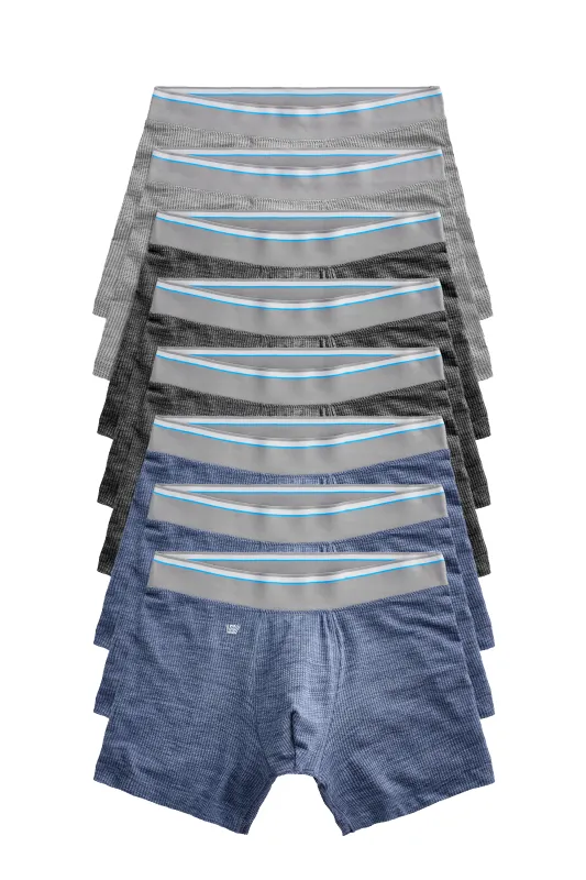 9-Pack AIRKNITˣ Boxer Briefs Cool Heathers made by Mack Weldon