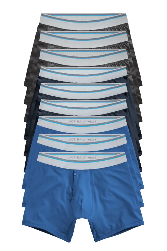 9-Pack 18-Hour Jersey Boxer Briefs Racing Day made by Mack Weldon