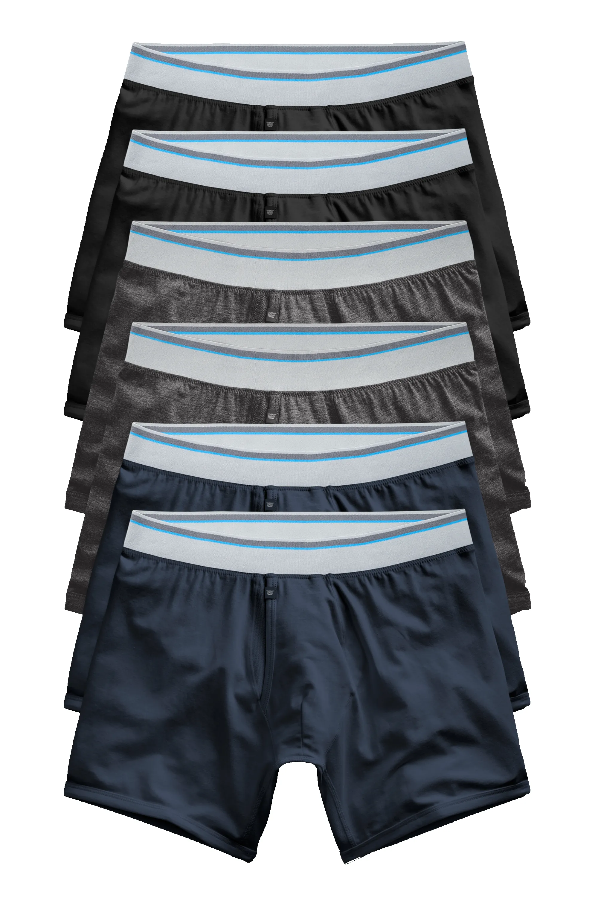 6-Pack 18-Hour Jersey Boxer Briefs The Classics sold by Mack Weldon