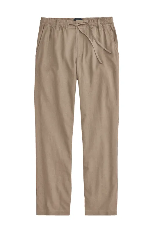 Linen Drawstring Pant made by Mack Weldon