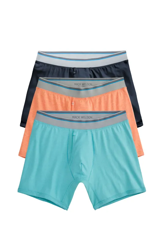3-Pack 18-Hour Jersey Boxer Briefs Honeymooner made by Mack Weldon