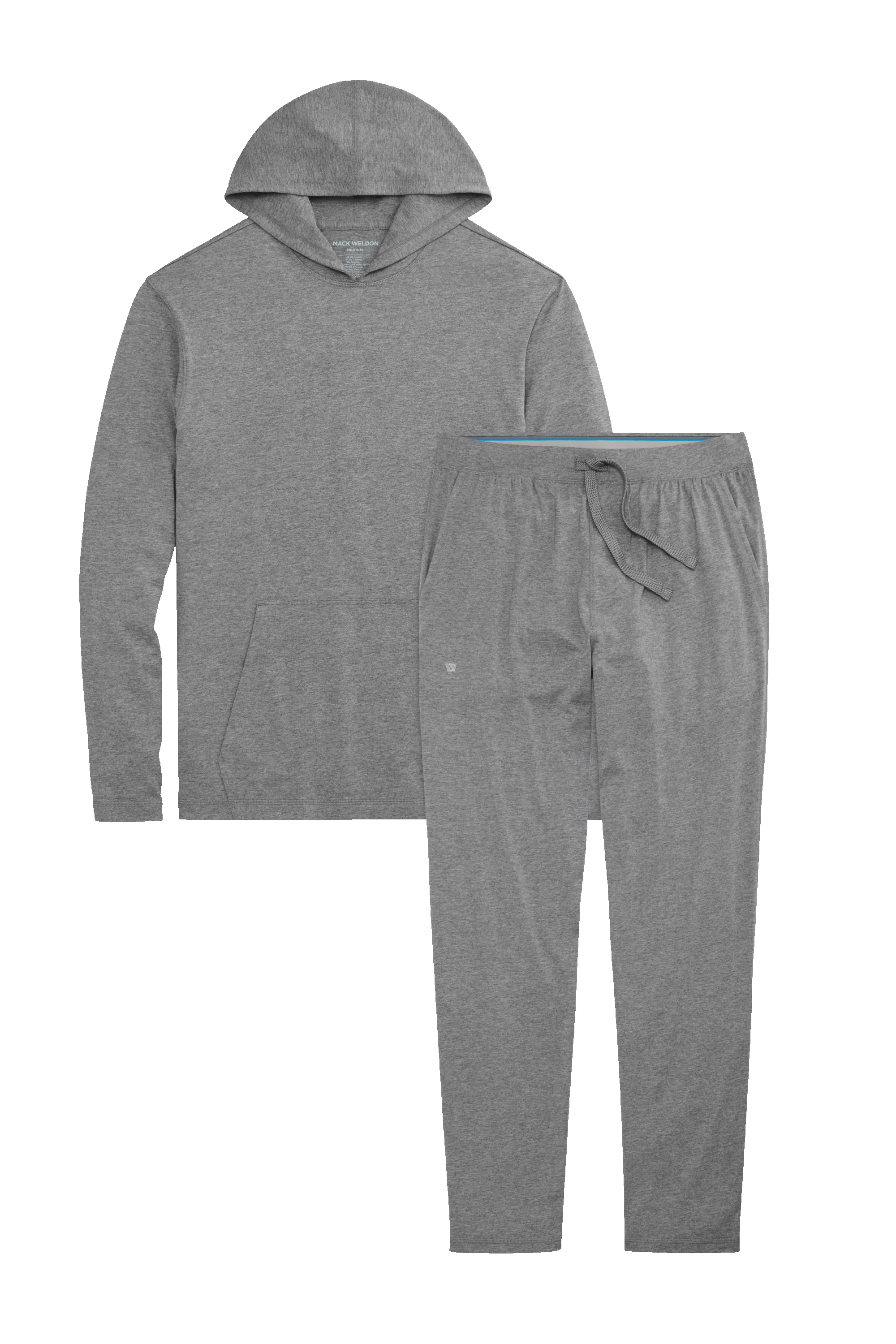 18-Hour Jersey Lounge Set Medium Grey Heather sold by Mack Weldon
