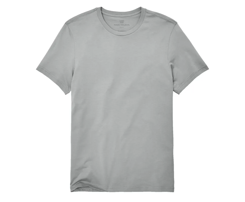 Pima Crew Neck T-Shirt Monument sold by Mack Weldon