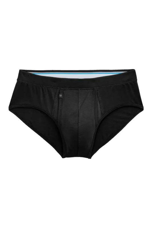 SILVER HD Brief True Black sold by Mack Weldon