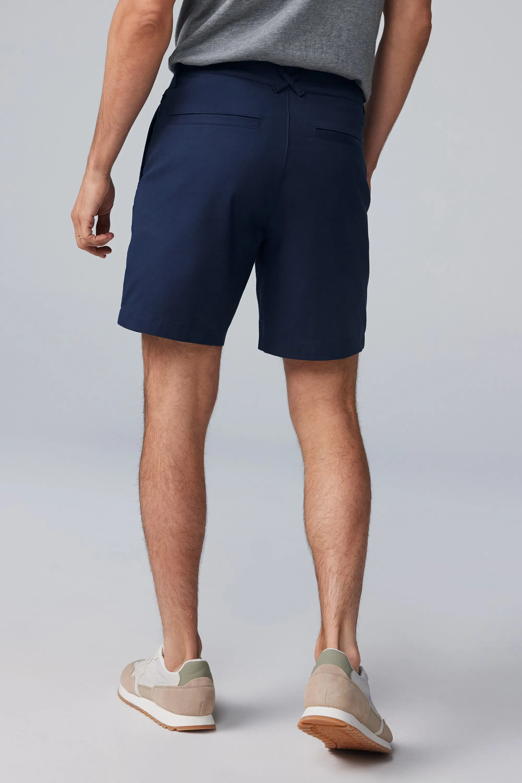 Maverick Tech Chino Short True Navy sold by Mack Weldon product image thumbnail 5