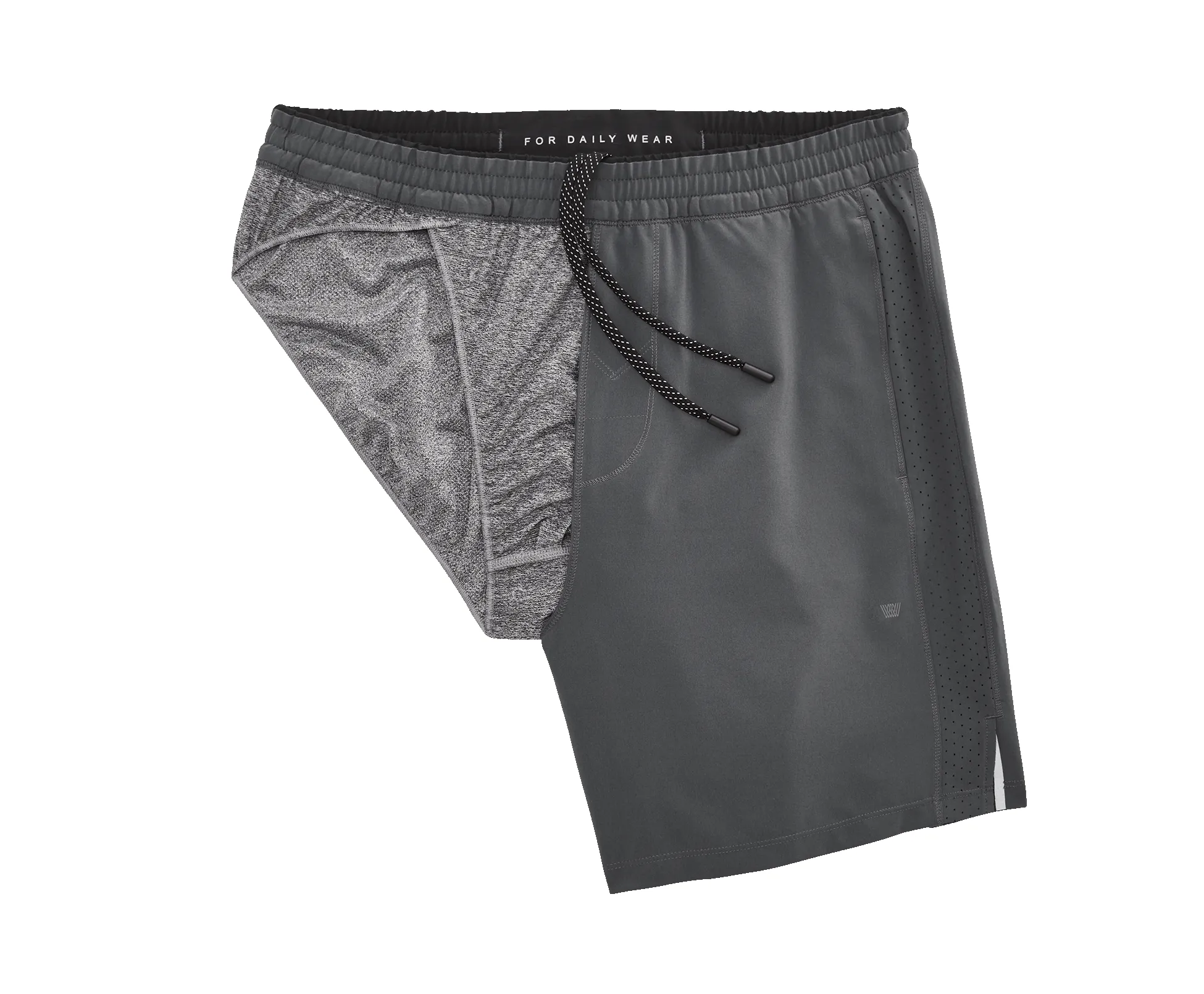 Stratus Active Short - Lined True Black sold by Mack Weldon product image thumbnail 3
