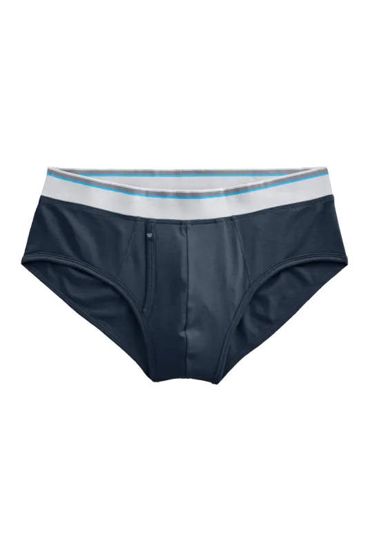 18-Hour Jersey Brief Blue Night sold by Mack Weldon