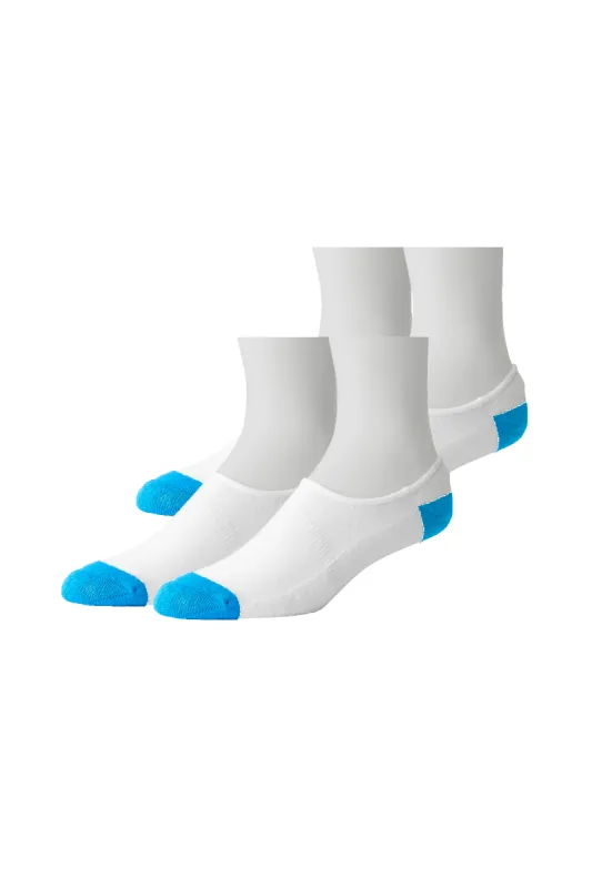 2-Pack Everyday No Show Sock Bright White sold by Mack Weldon