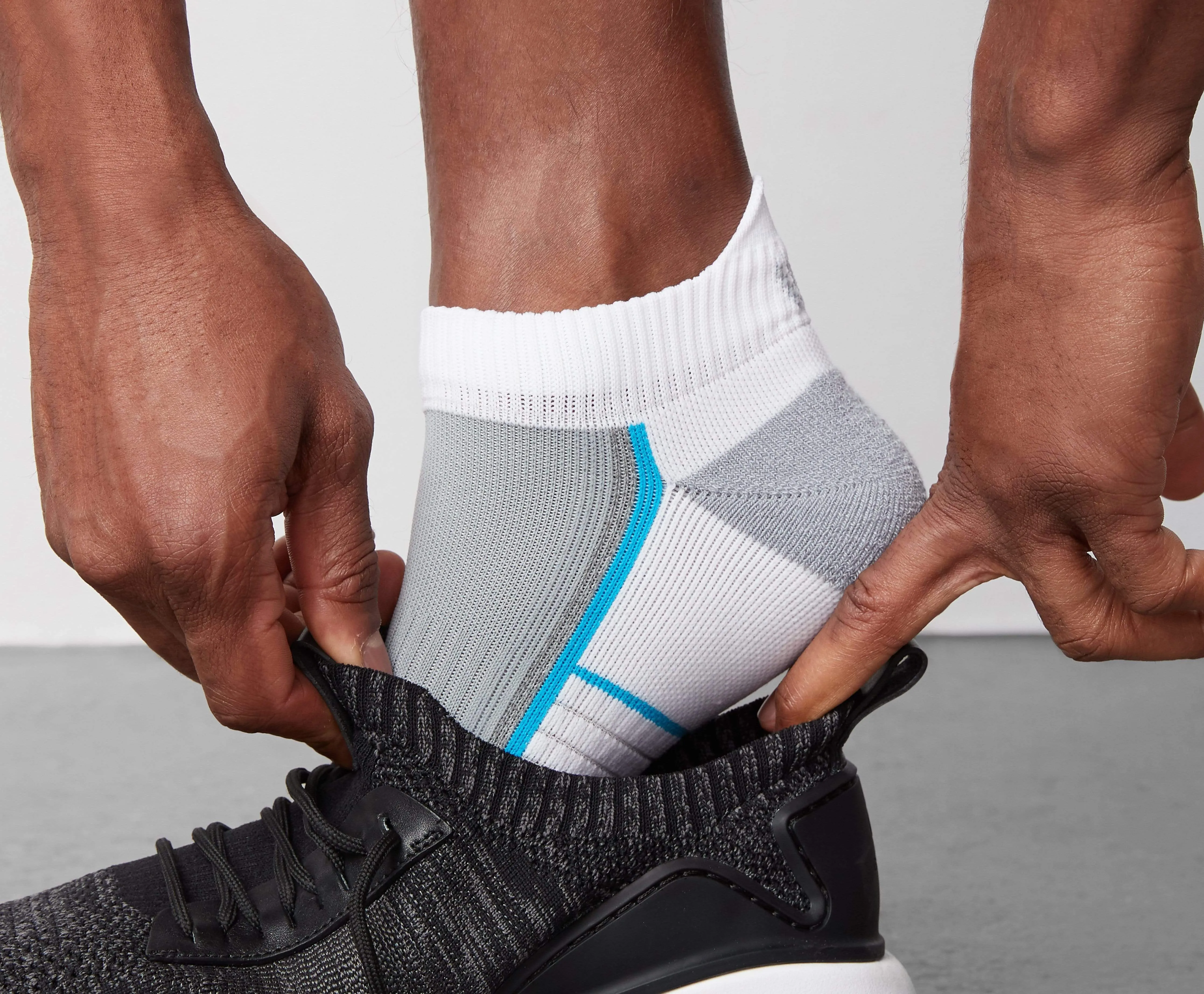 AIRKNITˣ Ankle Sock True Black / Taxi sold by Mack Weldon product image thumbnail 5