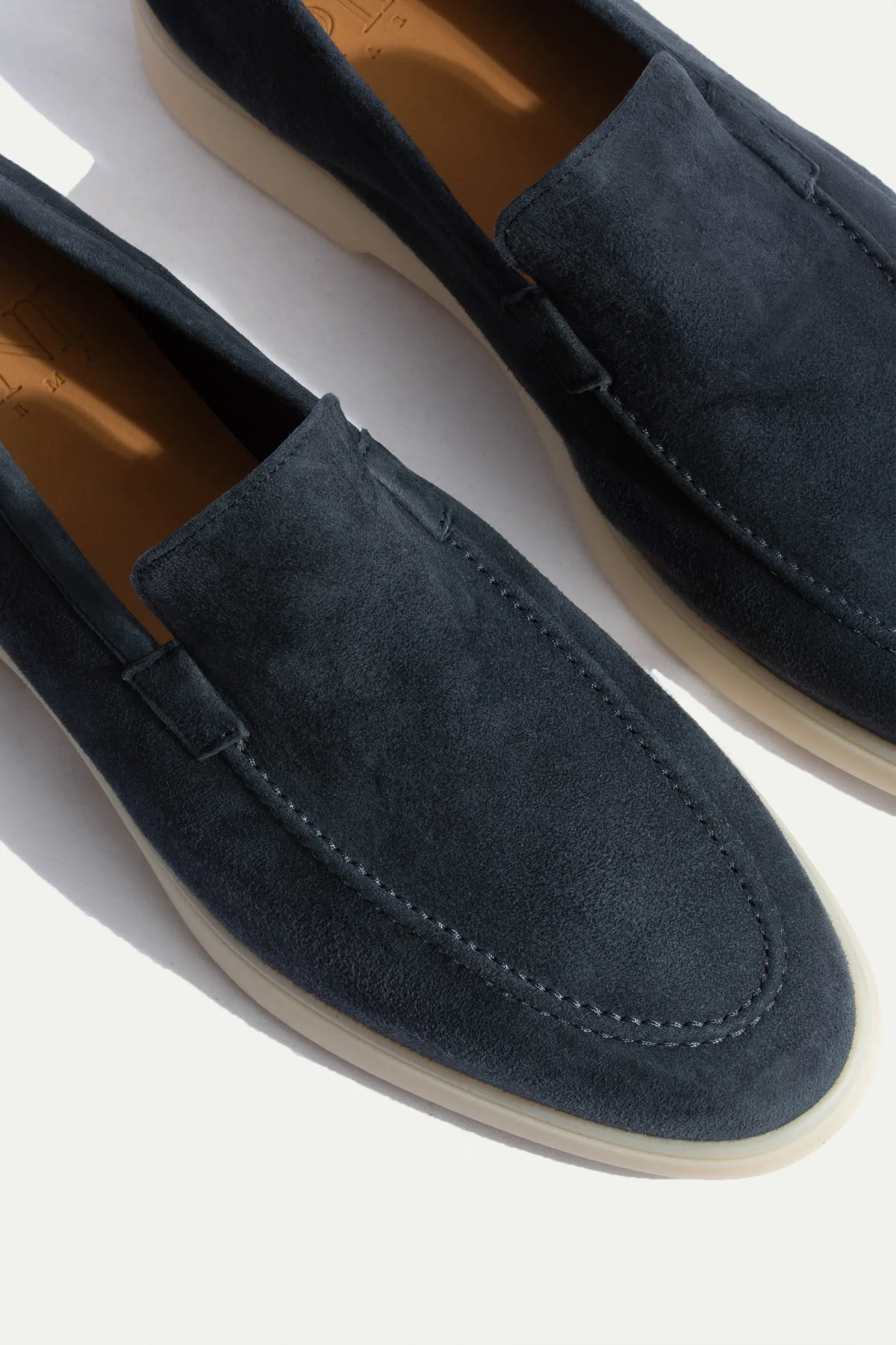 Blue loafers - Made In Italy sold by Pini Parma product image thumbnail 2