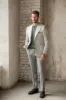 Light grey houndstooth jacket "Soragna Collection" - Made in Italy sold by Pini Parma