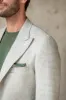Light grey houndstooth jacket "Soragna Collection" - Made in Italy sold by Pini Parma