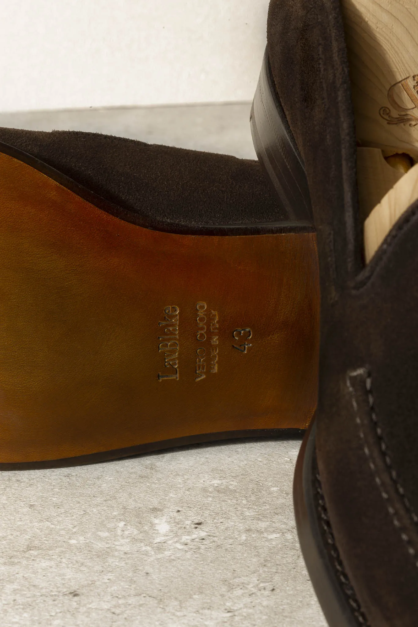 Brown suede tassel loafers - Made In Italy sold by Pini Parma product image thumbnail 4