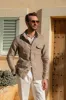 Beige Safari Jacket – Made in Italy sold by Pini Parma