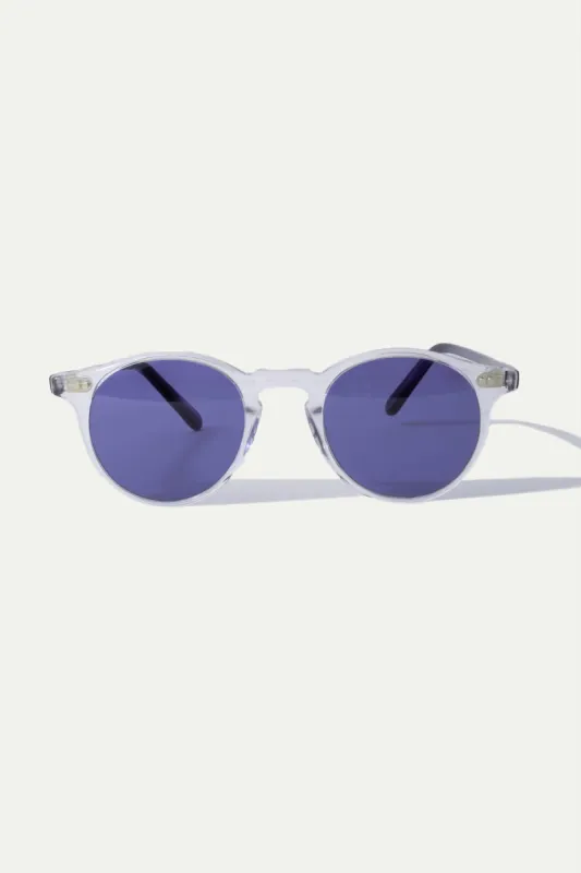 Clear Portofino sunglasses - Made in Italy sold by Pini Parma