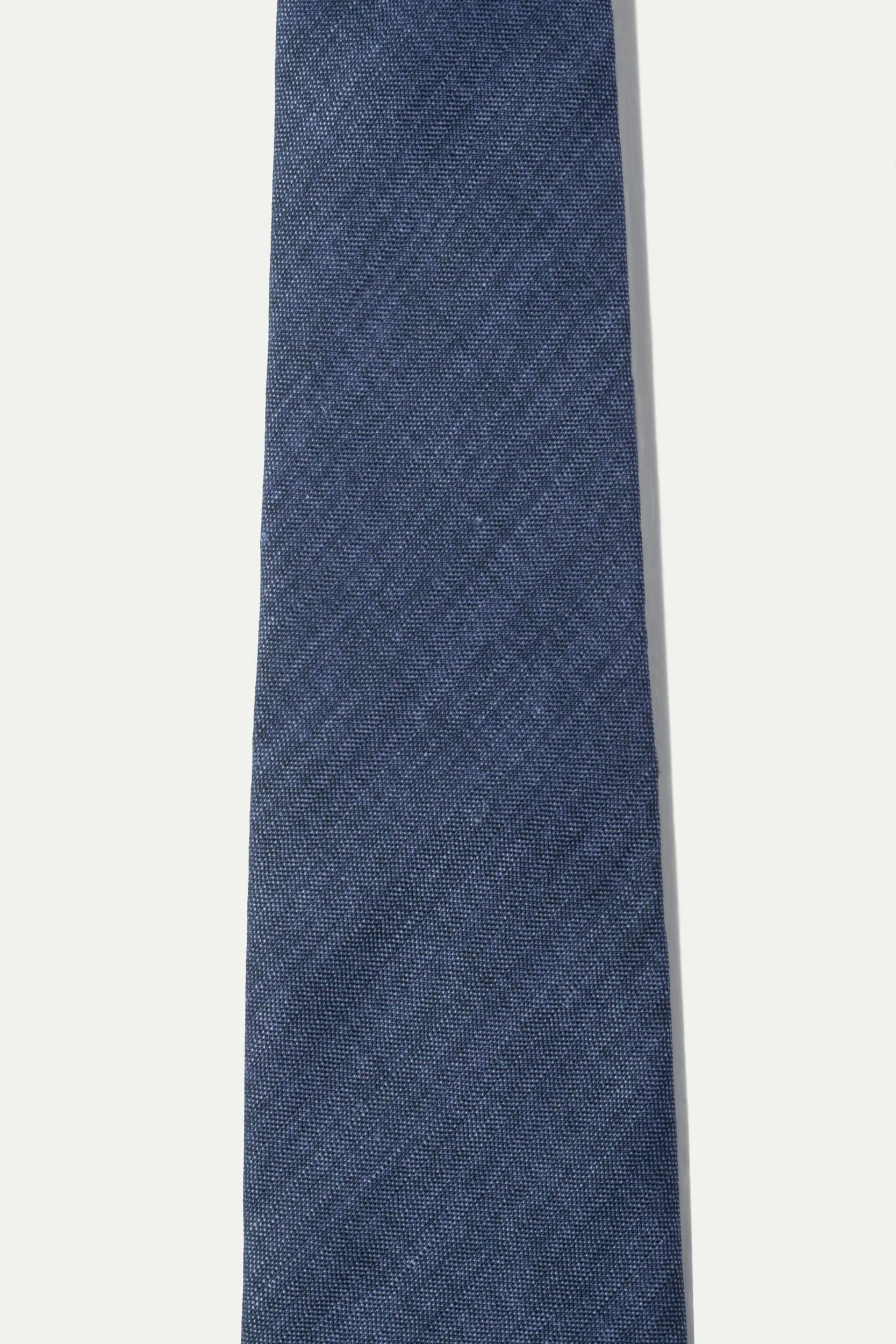 Blue printed silk tie - Made In Italy sold by Pini Parma product image thumbnail 4