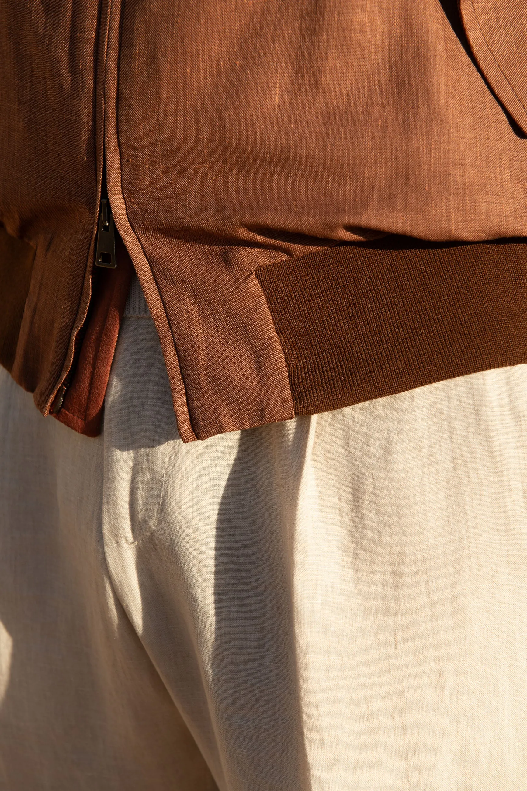 Rusty short jacket – Made in Italy sold by Pini Parma product image thumbnail 5