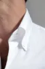 White soft oxford button down shirt - Made In Italy sold by Pini Parma