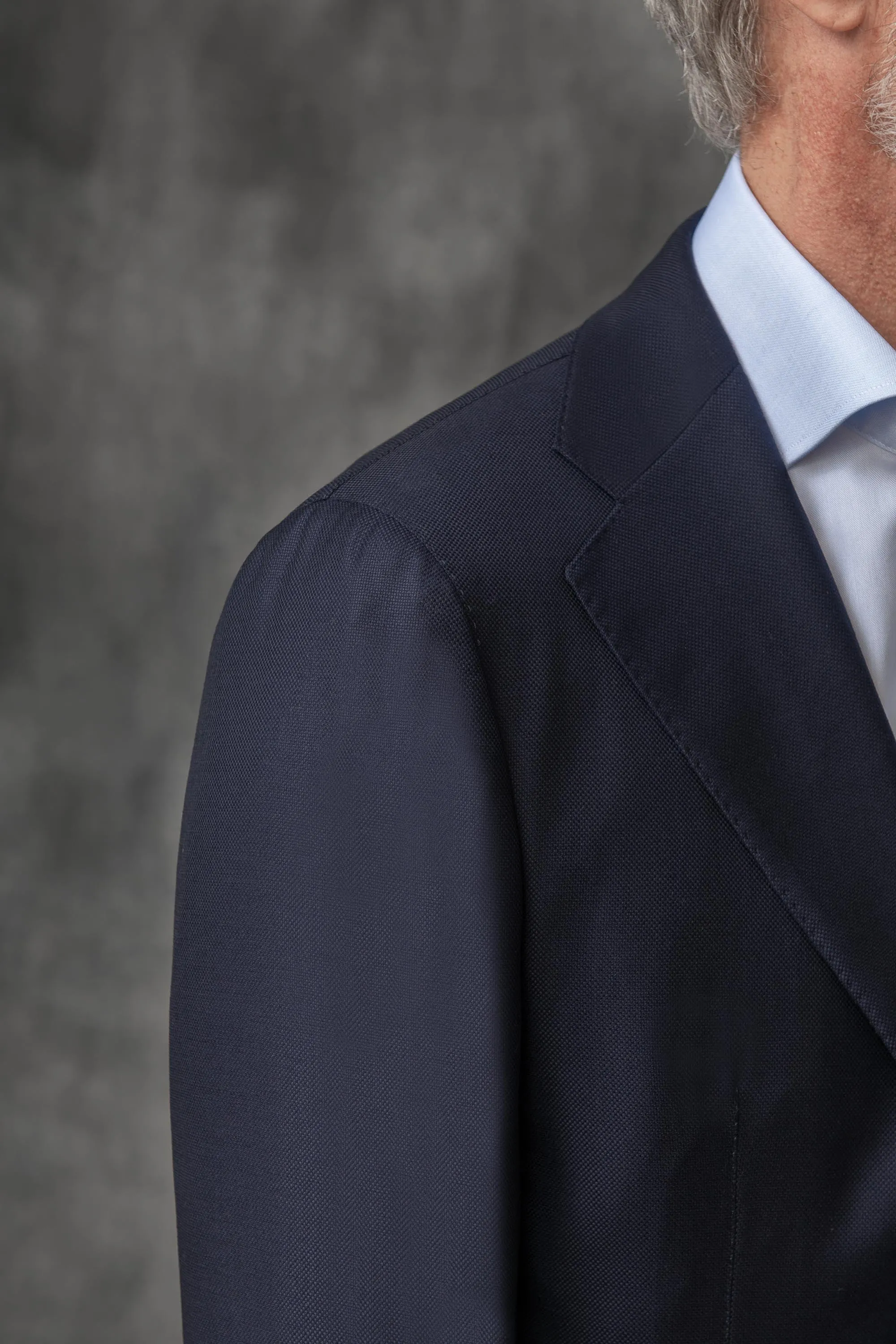 Blue Full Canvas Blazer - Made in Italy sold by Pini Parma product image thumbnail 3