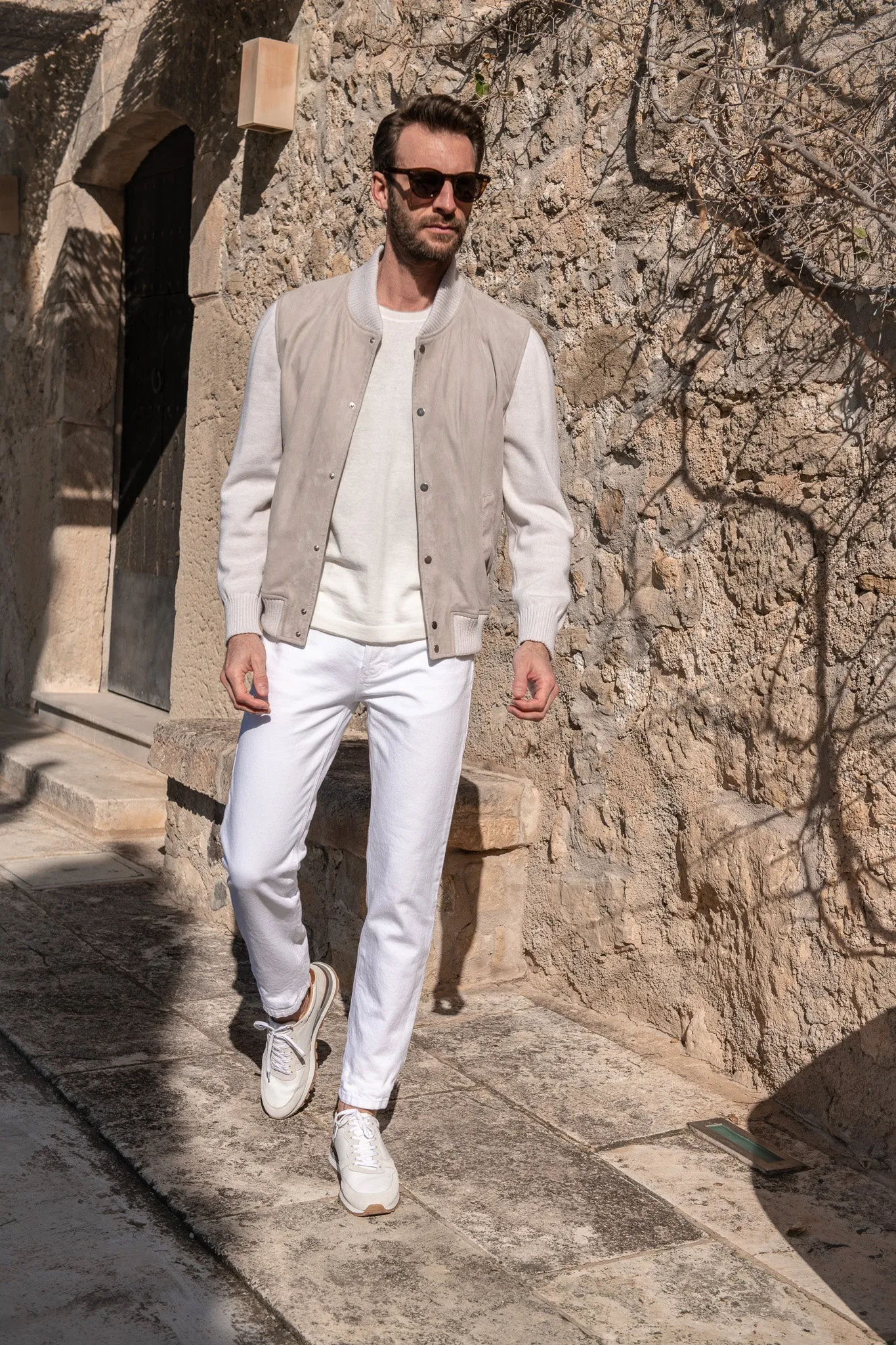 White jeans - Candiani cotton - Made in Italy sold by Pini Parma product image thumbnail 2