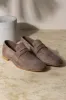 Brown soft penny loafers - Made In Italy sold by Pini Parma