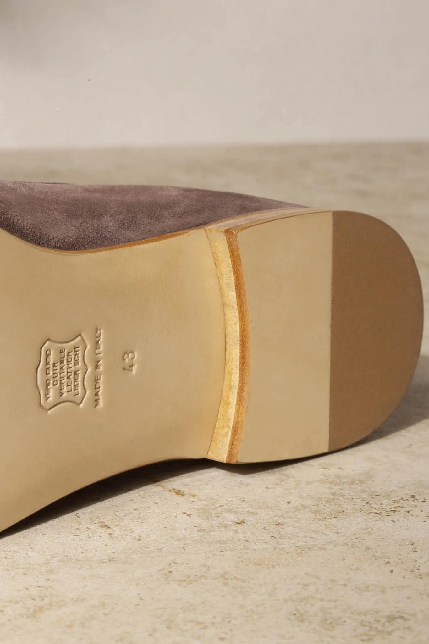 Brown soft penny loafers - Made In Italy sold by Pini Parma product image thumbnail 4