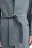 Grey raglan coat – Made in Italy sold by Pini Parma