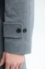 Grey raglan coat – Made in Italy sold by Pini Parma
