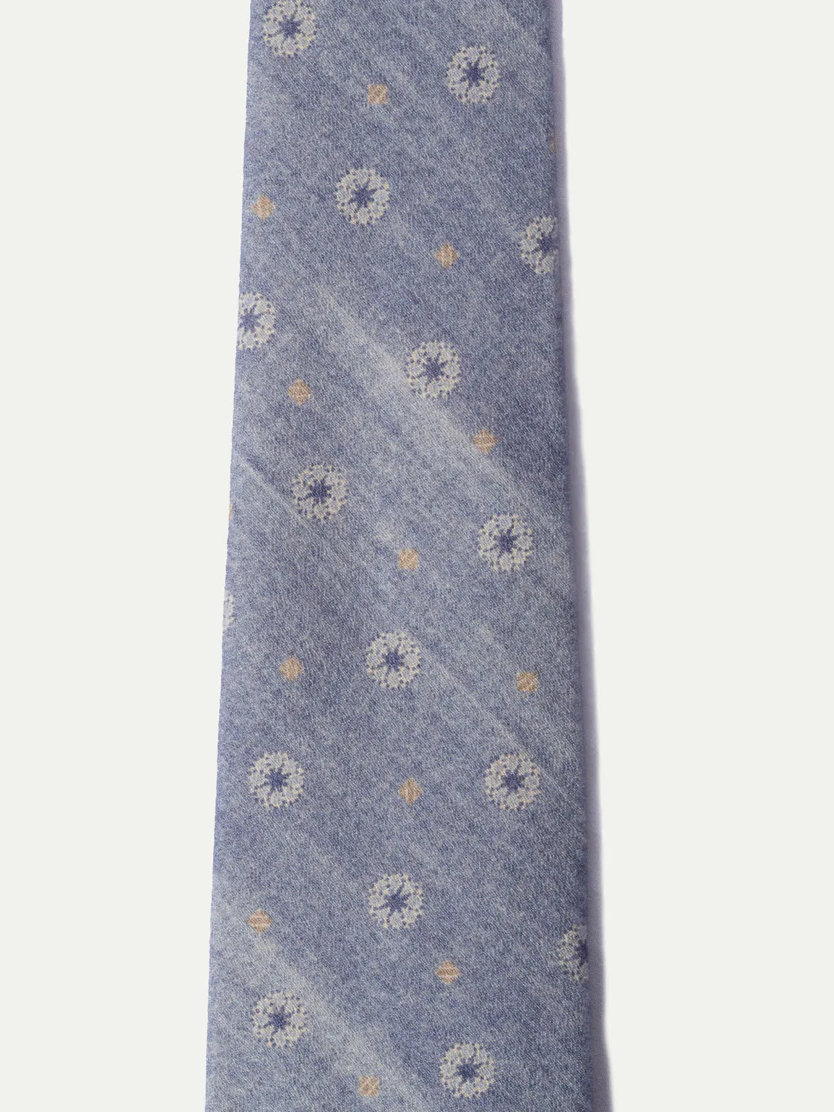 Light blue fancy tie - Made In Italy sold by Pini Parma product image thumbnail 2