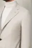 Beige herringbone suit - Made in Italy sold by Pini Parma