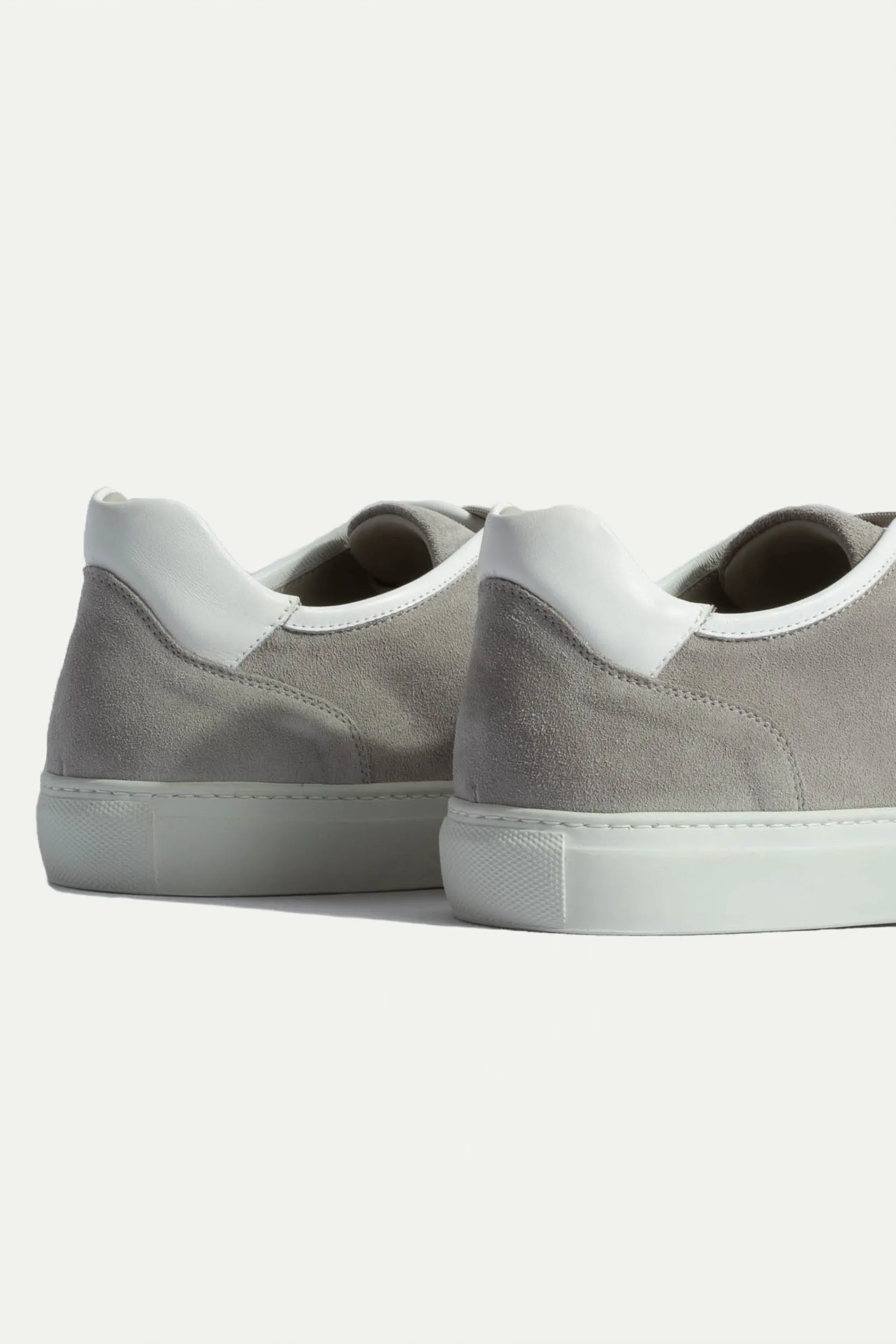 Light grey suede sneakers - Made In Italy sold by Pini Parma product image thumbnail 3