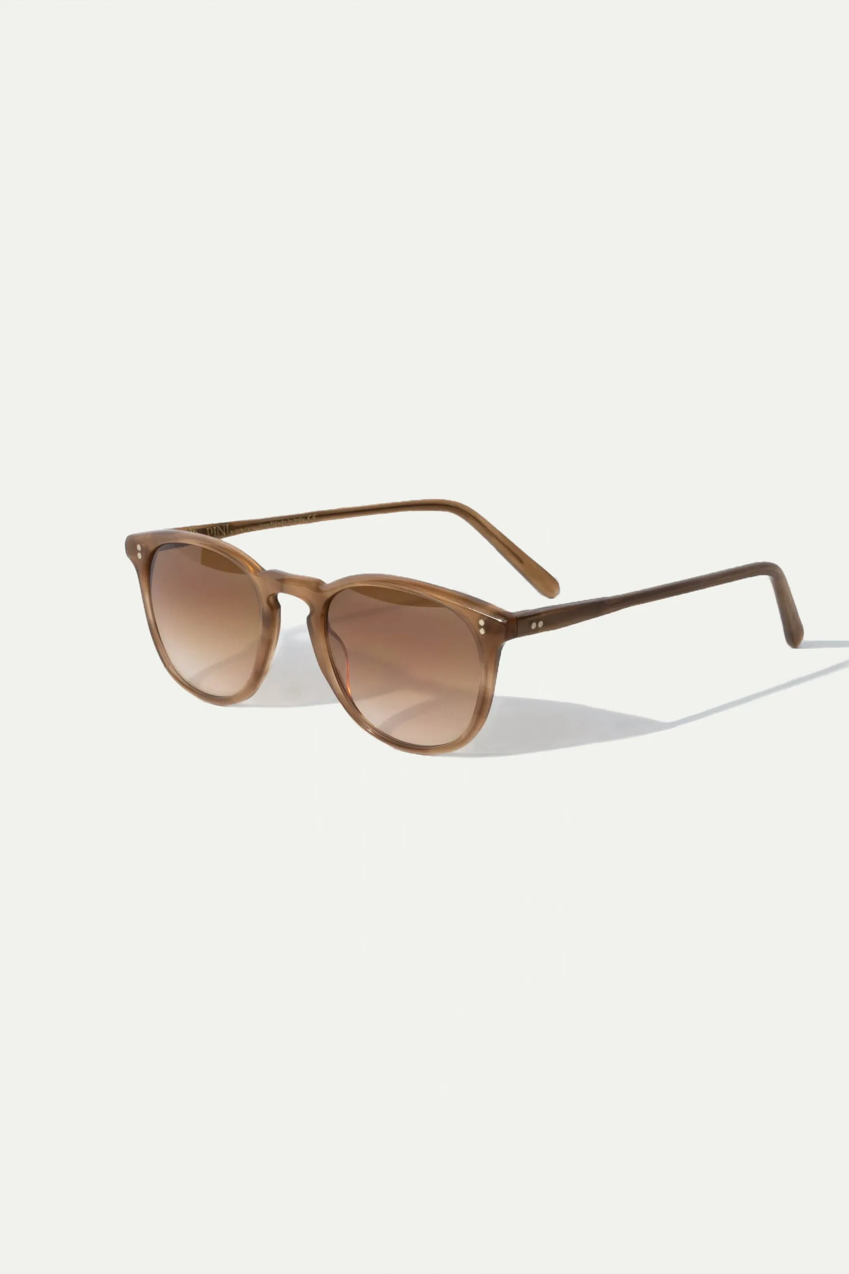 Taupe Capri sunglasses - Made in Italy sold by Pini Parma product image thumbnail 4