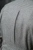 Brown Prince of Wales Raglan coat – Made in Italy sold by Pini Parma