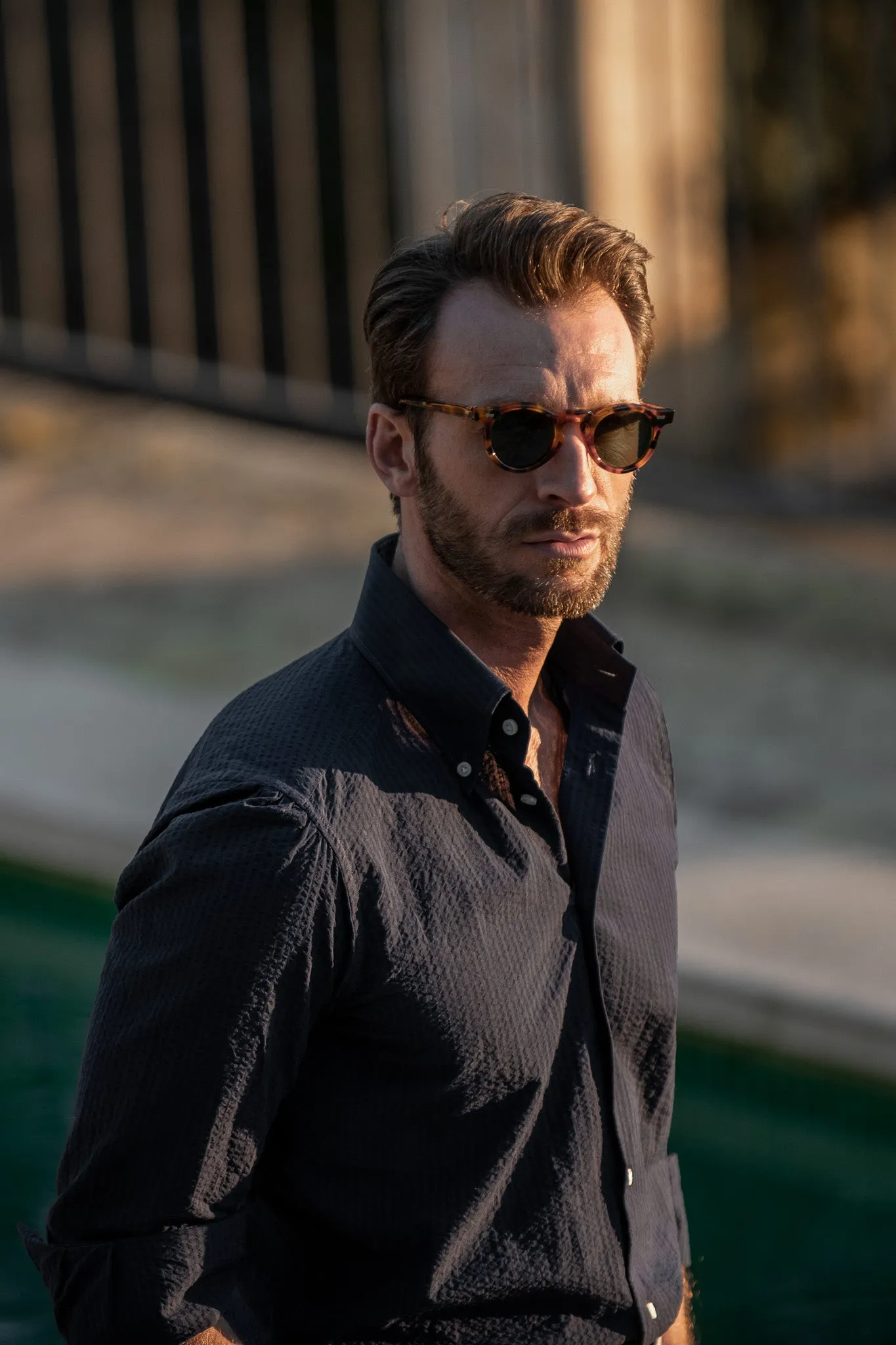 Button down seersucker shirt - Made In Italy sold by Pini Parma