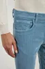 Light blue corduroy 5 Pocket - Made in Italy sold by Pini Parma