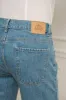 Light blue bleached jeans - Candiani cotton - Made in Italy sold by Pini Parma