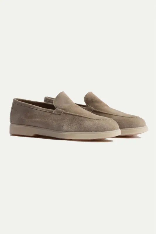 Beige loafers - Made In Italy sold by Pini Parma