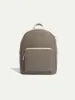 Taupe leather backpack - Made in Italy sold by Pini Parma