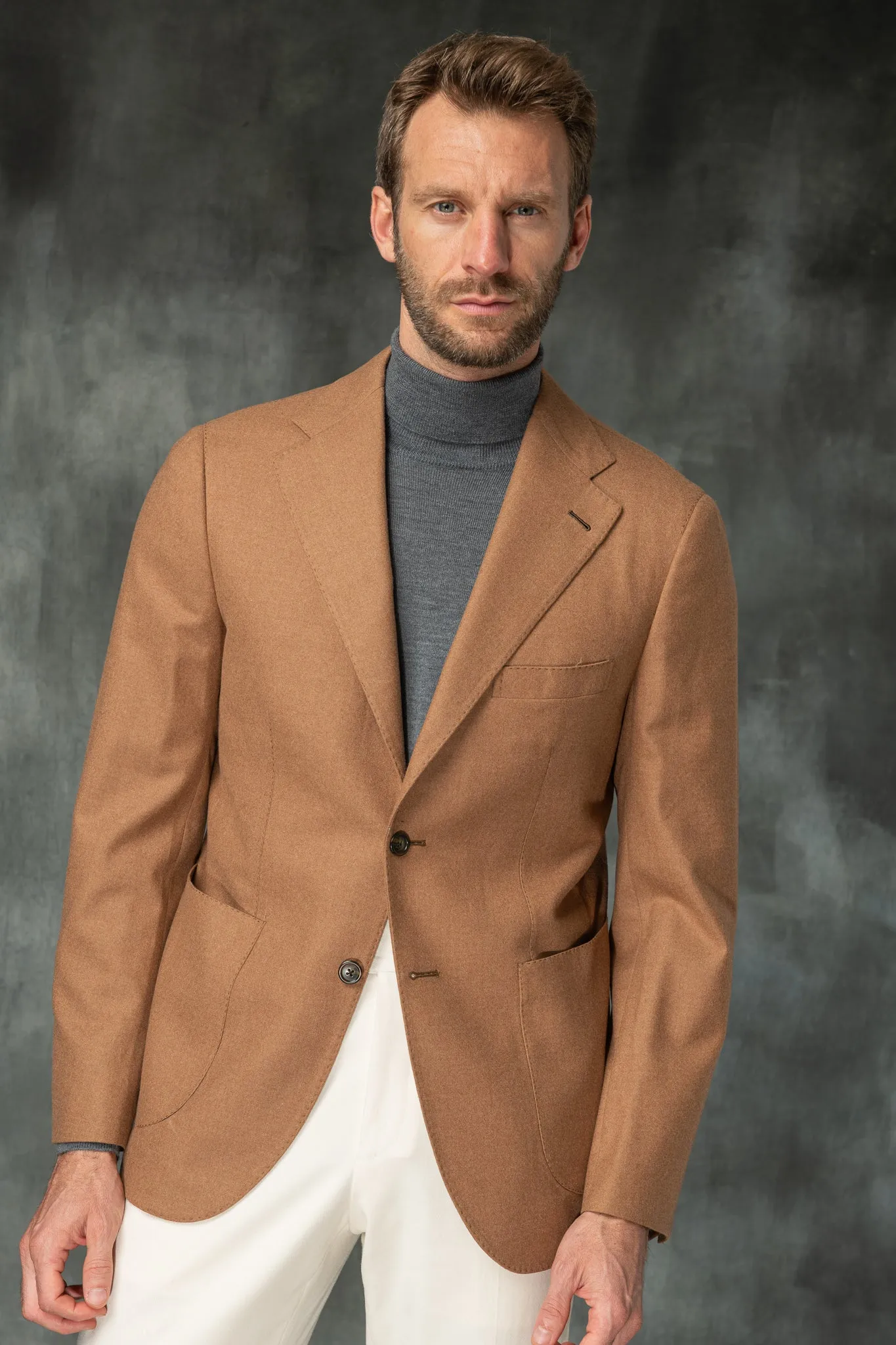 Camel Jacket - Made in Italy sold by Pini Parma