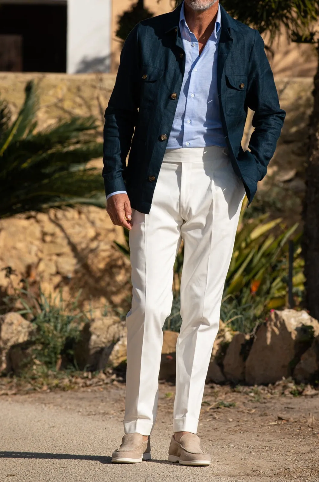 Petrol Safari Jacket – Made in Italy sold by Pini Parma product image thumbnail 3