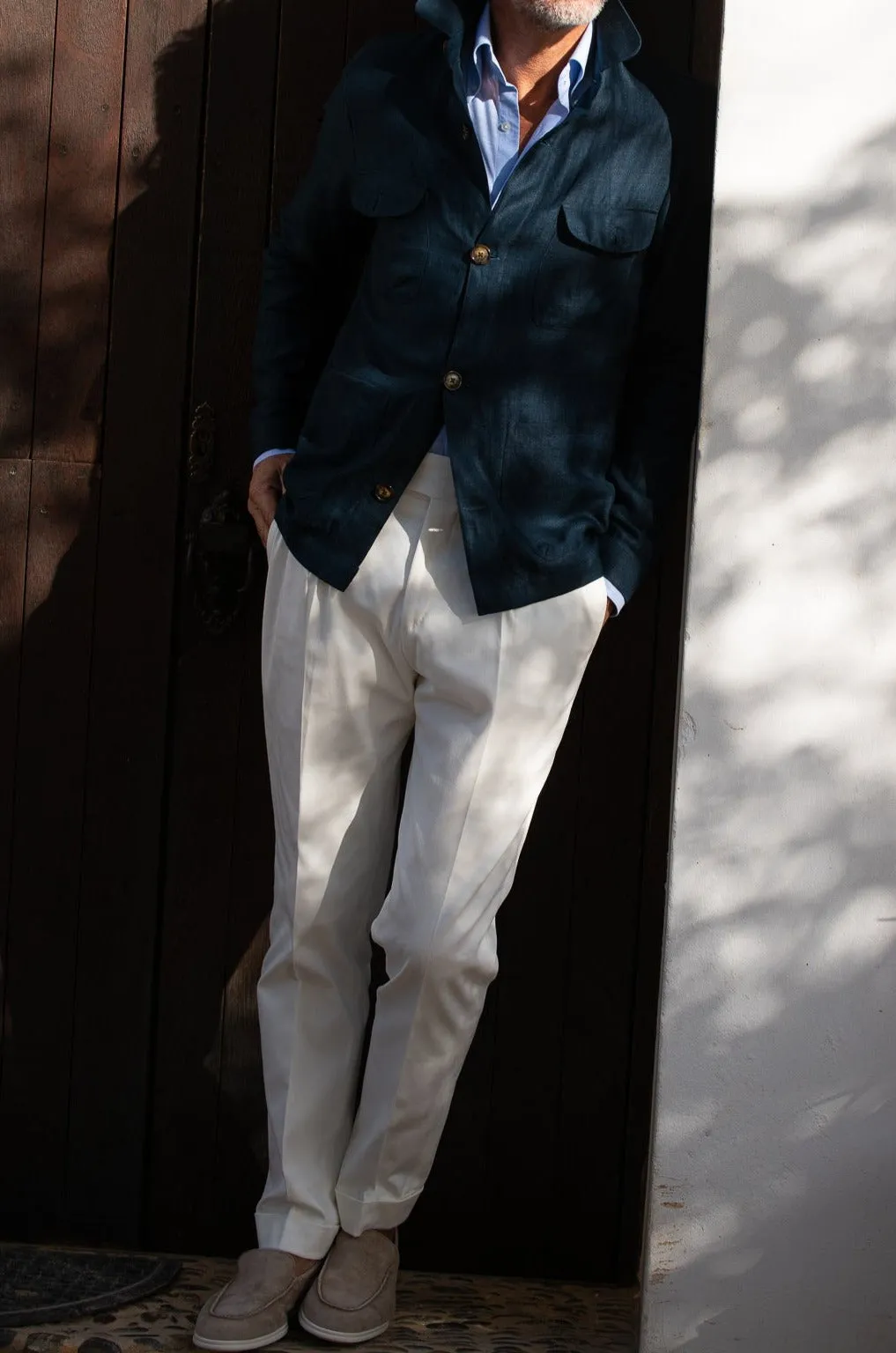 Petrol Safari Jacket – Made in Italy sold by Pini Parma product image thumbnail 5