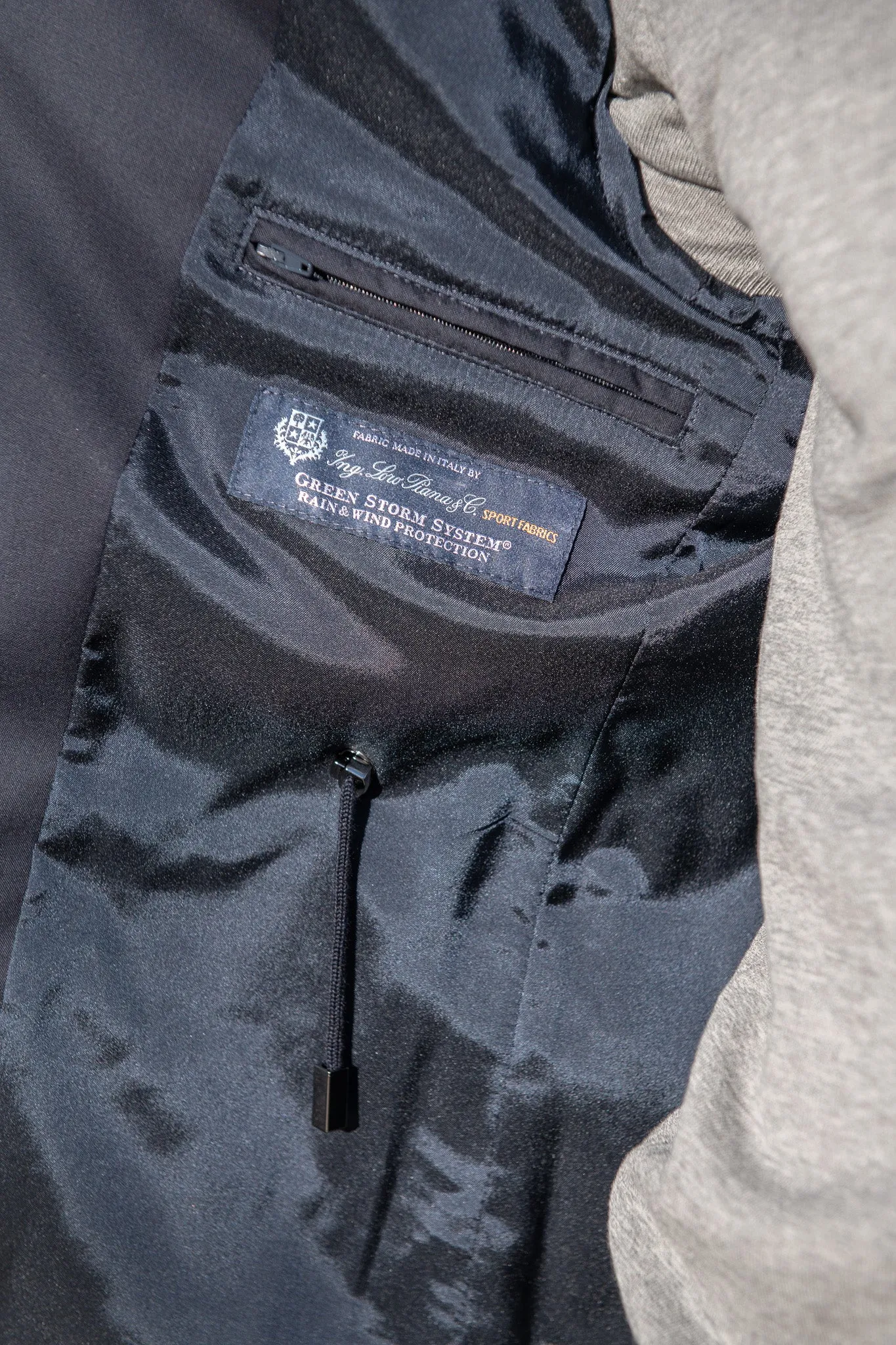 Blue field jacket - Made in Italy sold by Pini Parma product image thumbnail 3